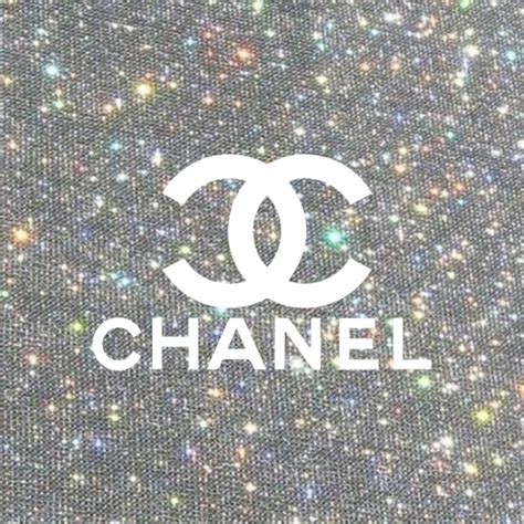 chanel logo silver